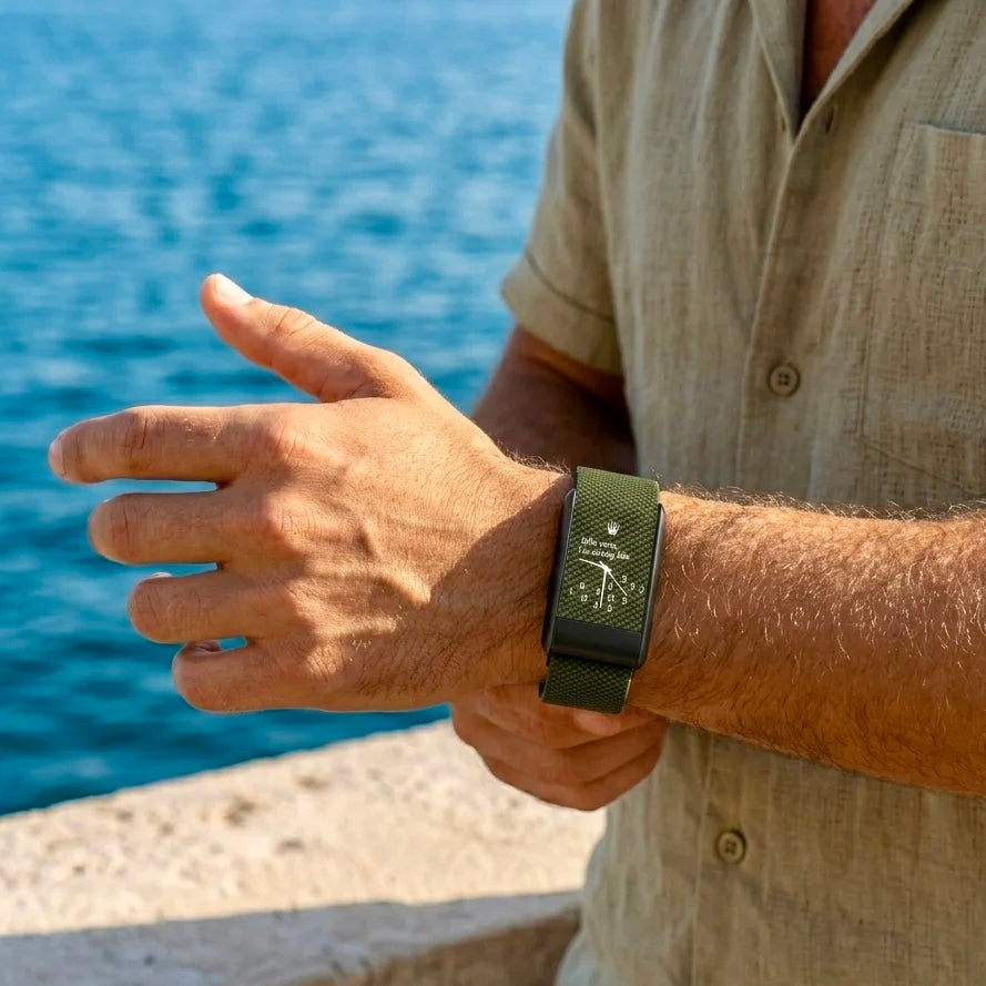Bracelet nylon Whoop 5.0 – Time Kaki