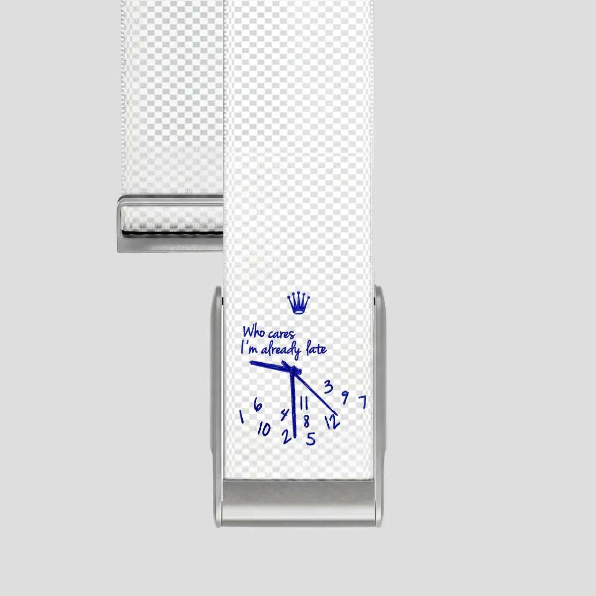 Bracelet nylon blanc Whoop 5.0 – Time Blanc