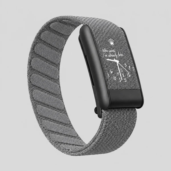 Bracelet nylon gris Whoop 5.0 – Time Gris