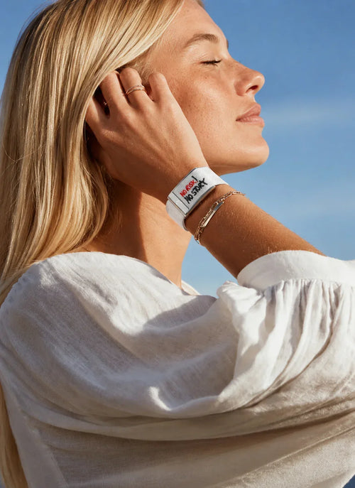 Bracelet nylon bicolore Whoop 5.0 – No Risk