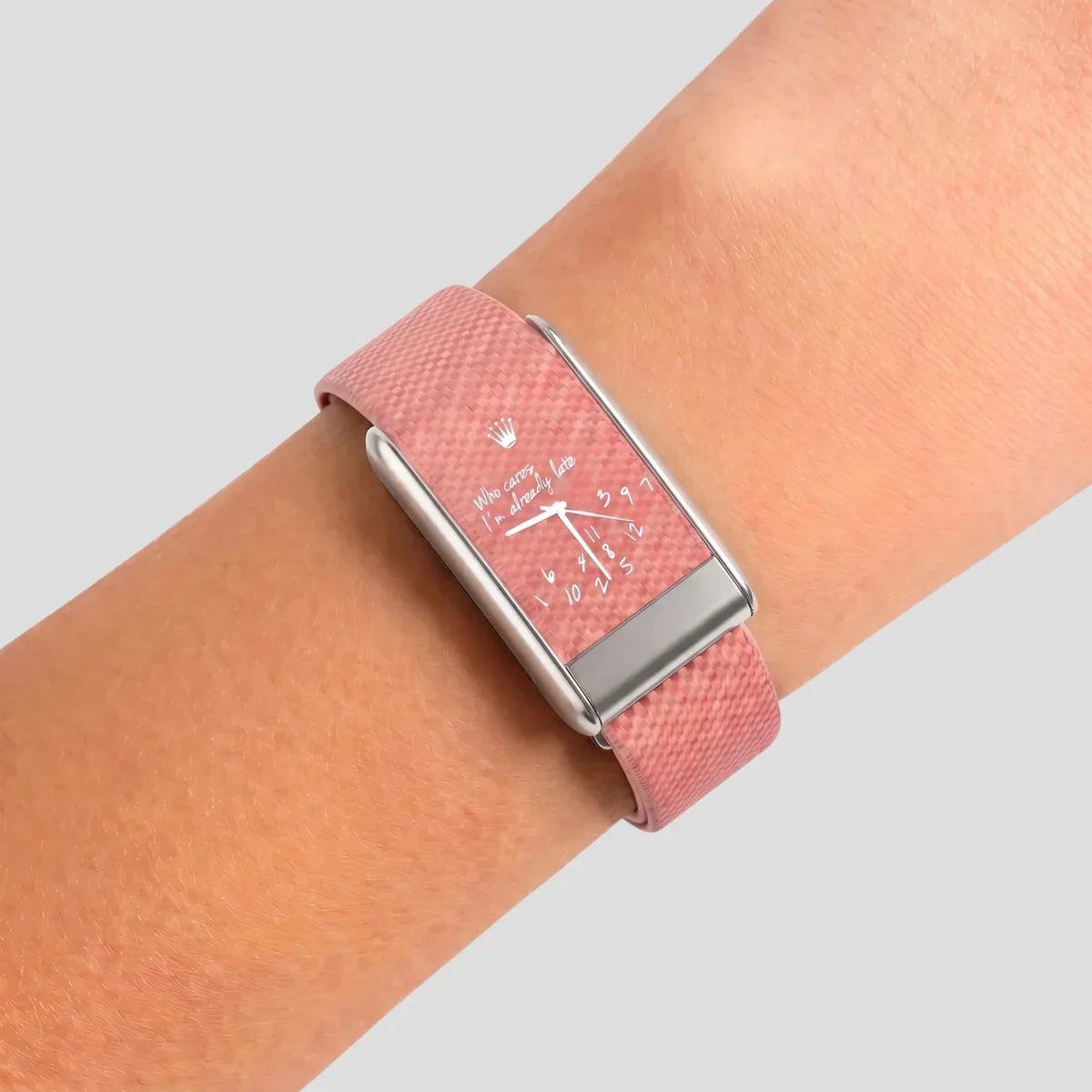 Bracelet nylon rose Whoop 5.0 – Time Rose