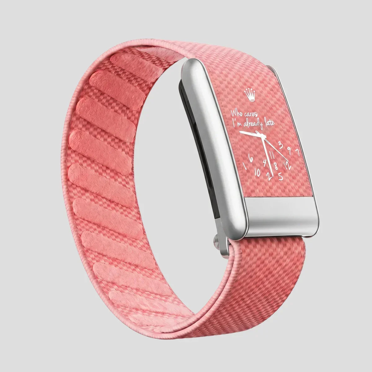 Bracelet nylon rose Whoop 5.0 – Time Rose