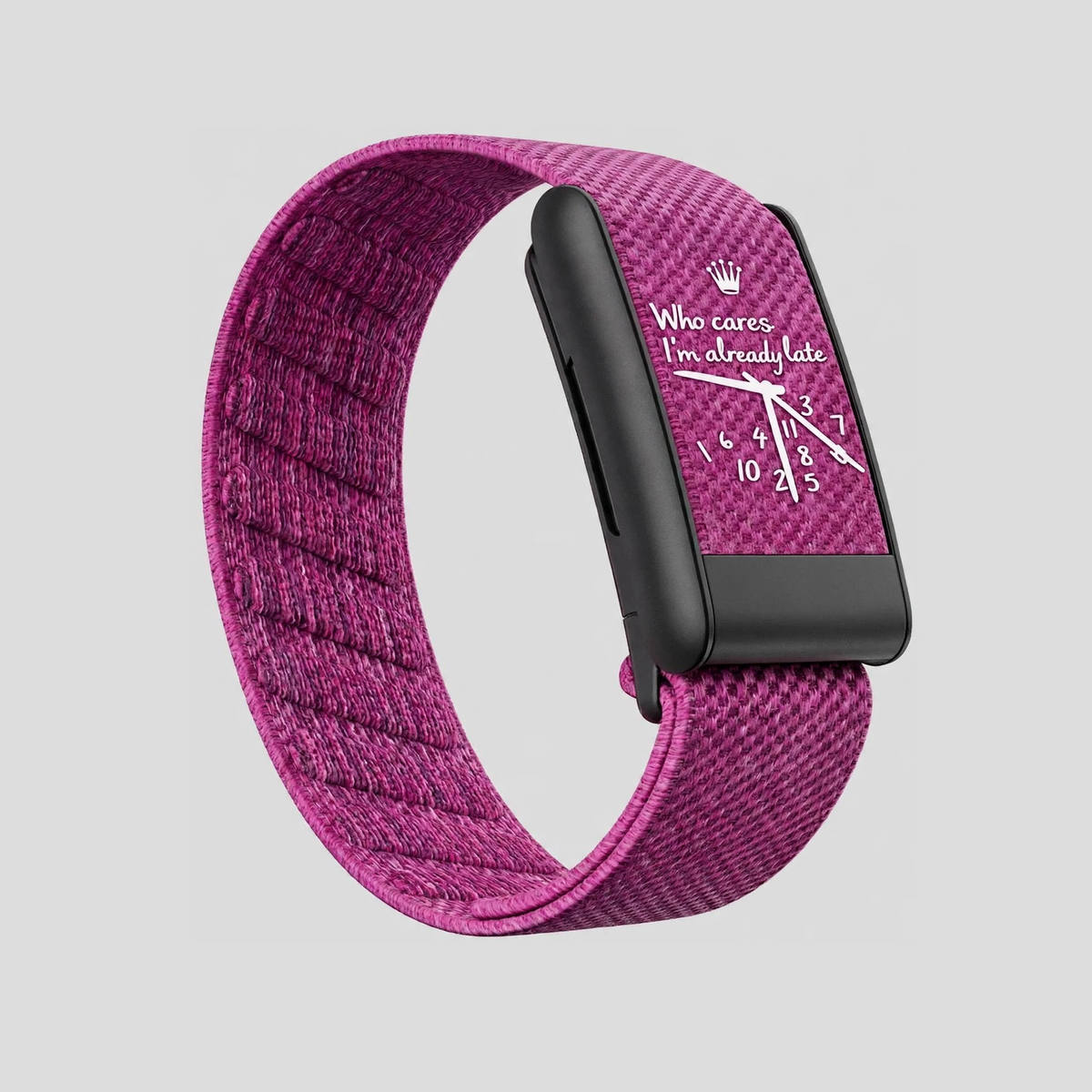 Bracelet nylon fuchsia Whoop 5.0 – Time Fuschia